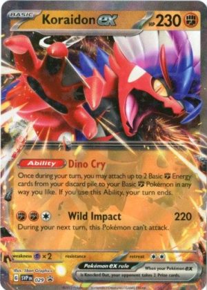 Koraidon ex - SVP029 - Pokemon Scarlet & Violet promo