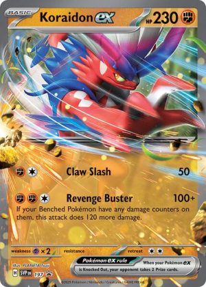 Koraidon ex - SVP197 - Pokemon Scarlet & Violet promo