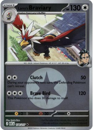 Larry's Braviary - 174/217 - Reverse (Energy Symbol)