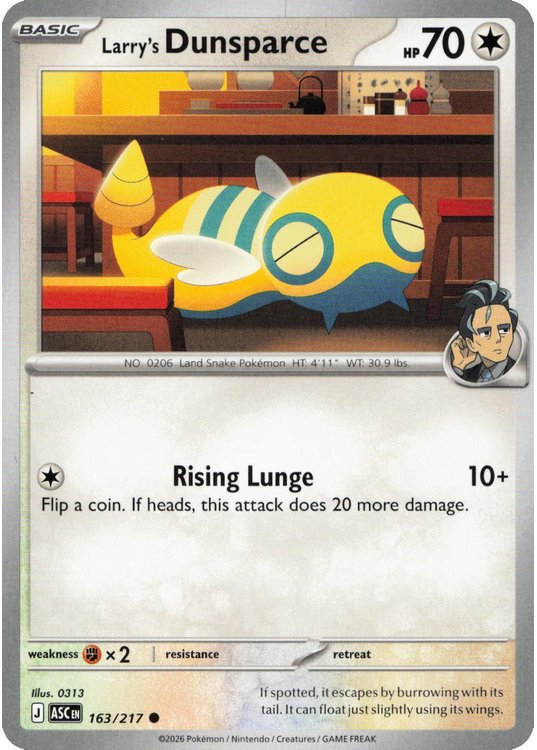 Larry's Dunsparce - 163/217