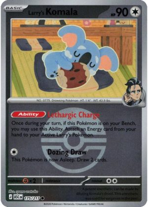 Larry's Komala - 175/217 - Reverse (Poke Ball)