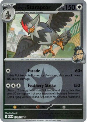 Larry's Staraptor - 170/217 - Reverse (Energy Symbol)