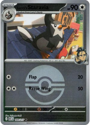 Larry's Staravia - 169/217 - Reverse (Poke Ball)