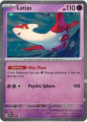 Latias - SVP139 - Pokemon Scarlet & Violet promo