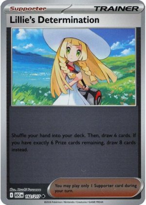 Lillie's Determination - 192/217 - Reverse