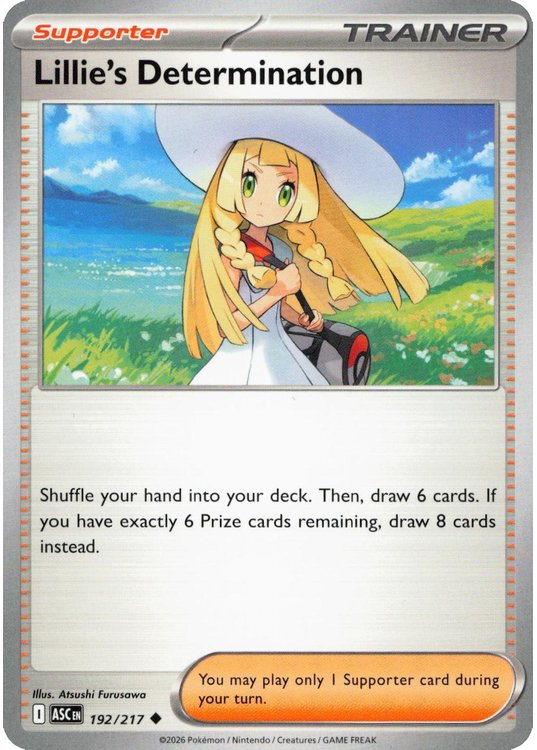 Lillie’s Determination – 192/217