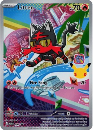 Litten - MEP044 - Pokemon Mega Evolution promo