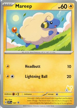 Mareep - SVP107 - Pokemon Scarlet & Violet promo
