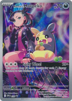 Marnie's Morpeko - SVP206 - Pokemon Scarlet & Violet promo