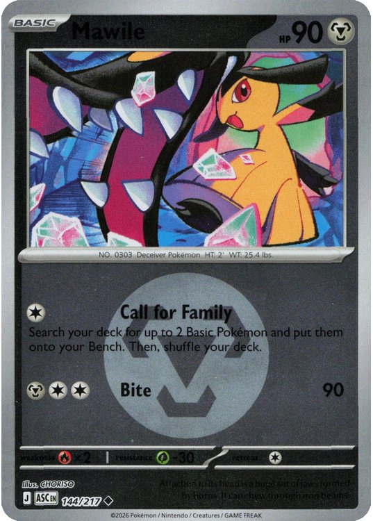 Mawile - 144/217 - Reverse (Energy Symbol)
