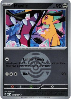 Mawile - 144/217 - Reverse (Poke Ball)