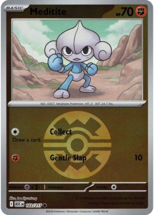 Meditite - 103/217 - Reverse (Poke Ball)