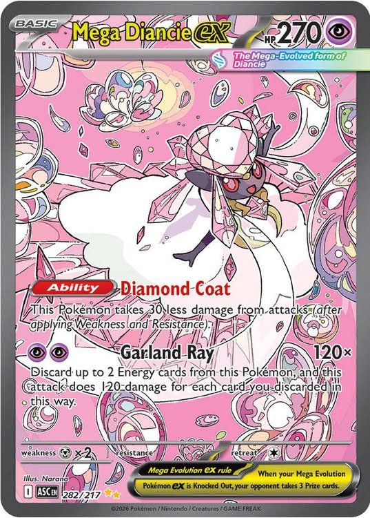 Mega Diancie ex - 282/217
