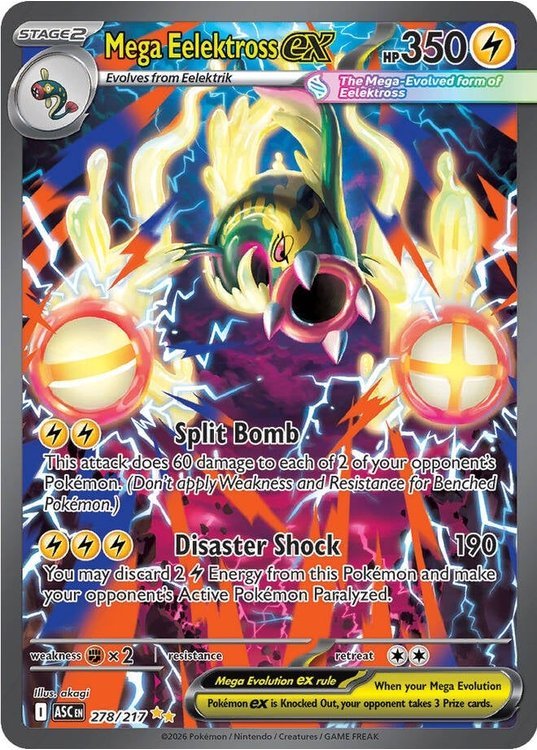 Mega Eelektross ex – 278/217