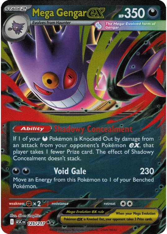 Mega Gengar ex – 125/217