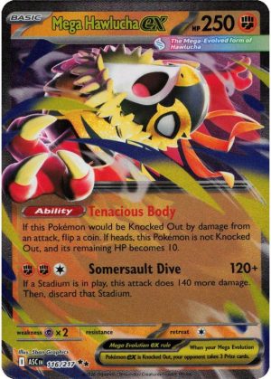 Mega Hawlucha ex - 116/217
