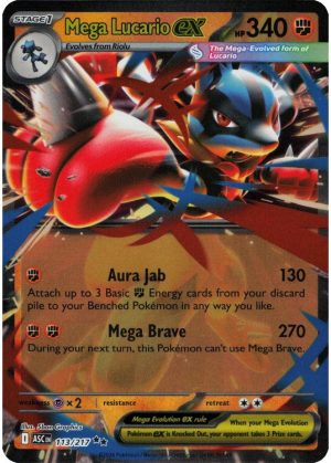 Mega Lucario ex - 113/217