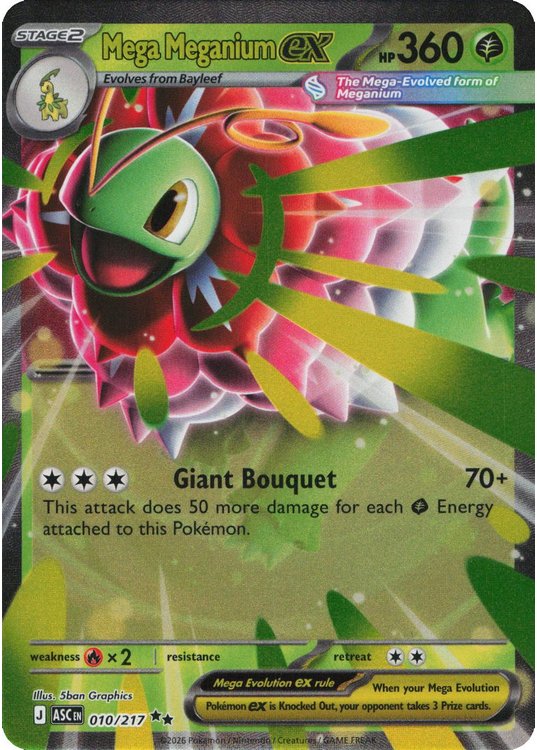Mega Meganium ex - 010/217