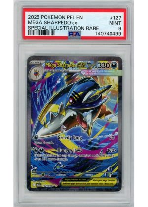 Mega Sharpedo ex 127/094 PSA 9