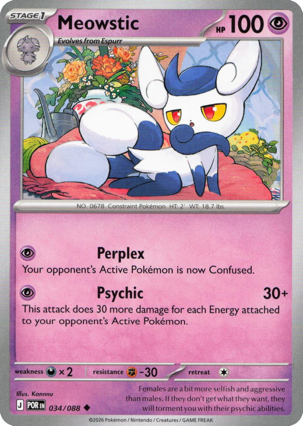 Meowstic - 034/088