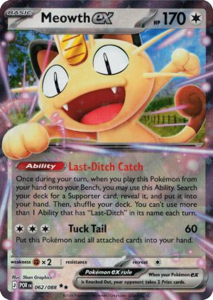 Meowth ex - 062/088