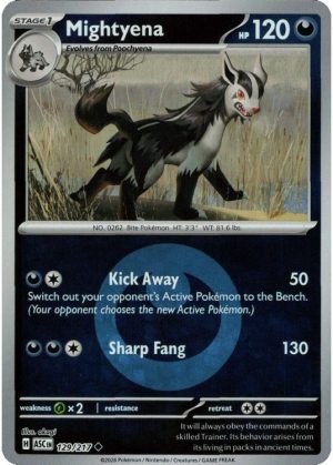 Mightyena - 129/217 - Reverse (Energy Symbol)