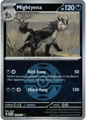 Mightyena - 129/217 - Reverse (Poke Ball)