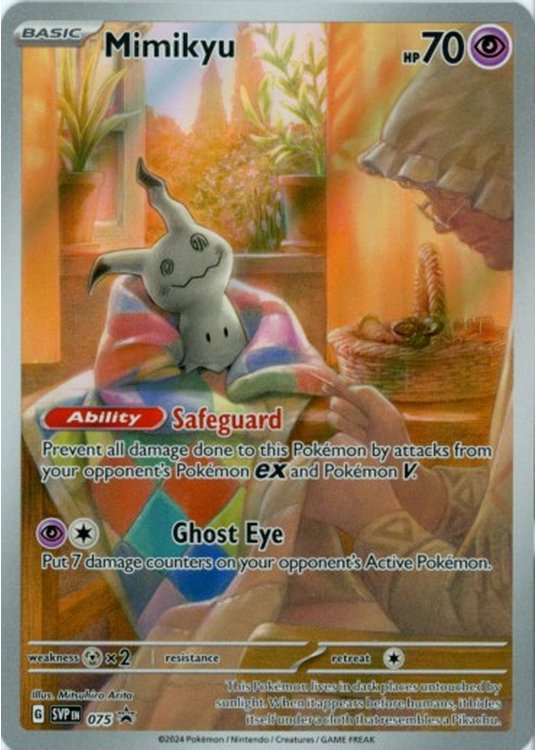 Mimikyu - SVP075 - Pokemon Scarlet & Violet promo