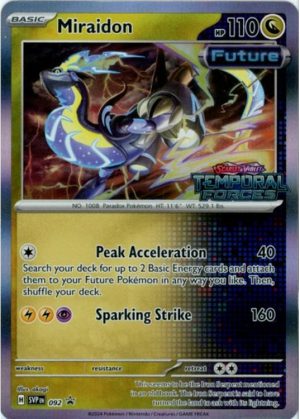 Miraidon - SVP092 (Prerelease) - Pokemon Scarlet & Violet promo