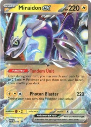 Miraidon ex - SVP028 - Pokemon Scarlet & Violet promo