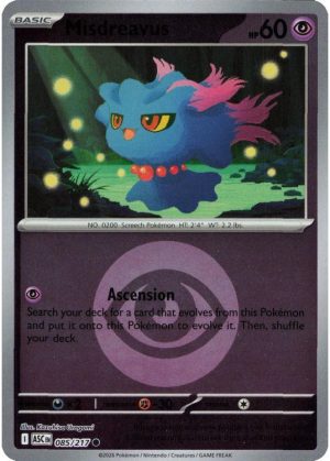 Misdreavus - 085/217 - Reverse (Energy Symbol)