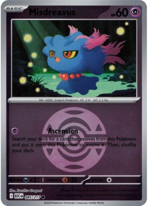 Misdreavus - 085/217 - Reverse (Poke Ball)