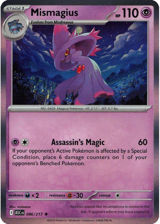 Mismagius – 086/217 (Holo)