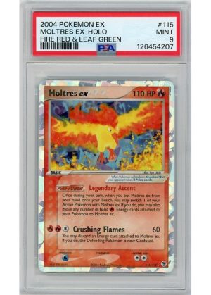 Moltres ex 115/112 PSA 9