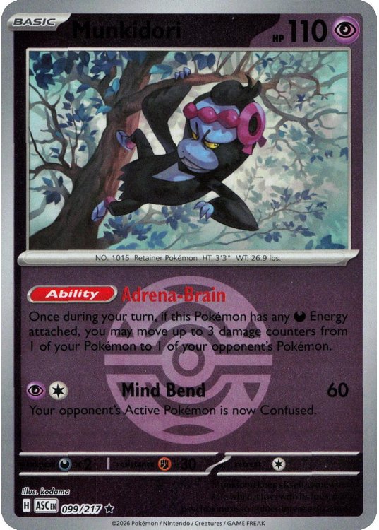 Munkidori - 099/217 - Reverse (Poke Ball)