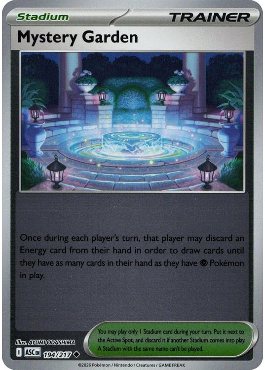 Mystery Garden - 194/217 - Reverse