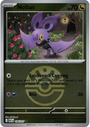 Noibat - 156/217 - Reverse (Poke Ball)