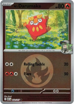 N's Darumaka - 032/217 - Reverse (Energy Symbol)