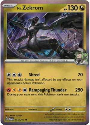 N's Zekrom - 155/217 (Holo)