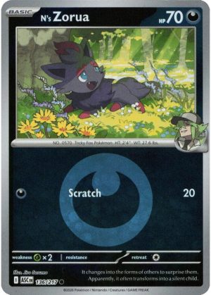 N's Zorua - 136/217 - Reverse (Energy Symbol)