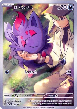N's Zorua - SVP189 - Pokemon Scarlet & Violet promo
