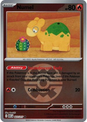 Numel - 027/217 - Reverse (Poke Ball)