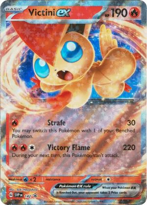 Victini ex - SVP142 - Pokemon Scarlet & Violet promo