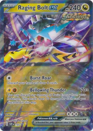 Raging Bolt ex - SVP145 - Pokemon Scarlet & Violet promo