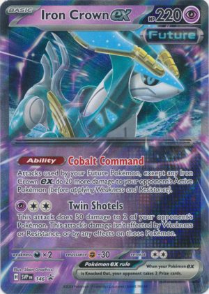 Iron Crown ex - SVP146 - Pokemon Scarlet & Violet promo