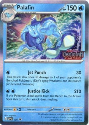 Palafin - SVP036 (Prerelease) - Pokemon Scarlet & Violet promo