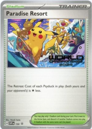 Paradise Resort - SVP150 - Pokemon Scarlet & Violet promo