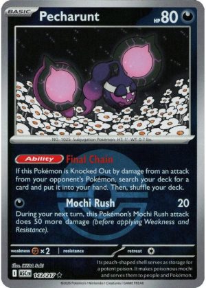 Pecharunt - 143/217 - Reverse (Poke Ball)