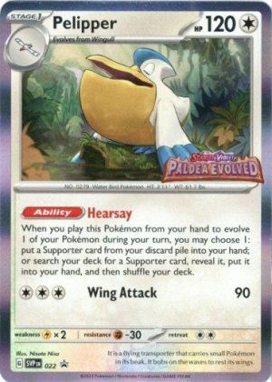 Pelipper - SVP022 (Prerelease) - Pokemon Scarlet & Violet promo