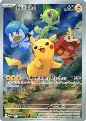 Pikachu - SVP027 - Pokemon Scarlet & Violet promo